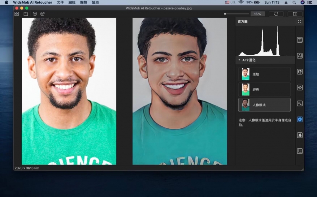 WidsMob AI Retoucher For Mac一款AI照片编辑工具 V3.13