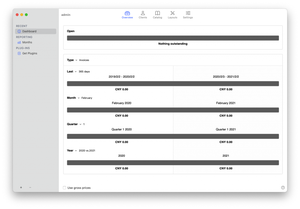 GrandTotal For Mac优秀的发票设计打印工具 V7.0.3.2