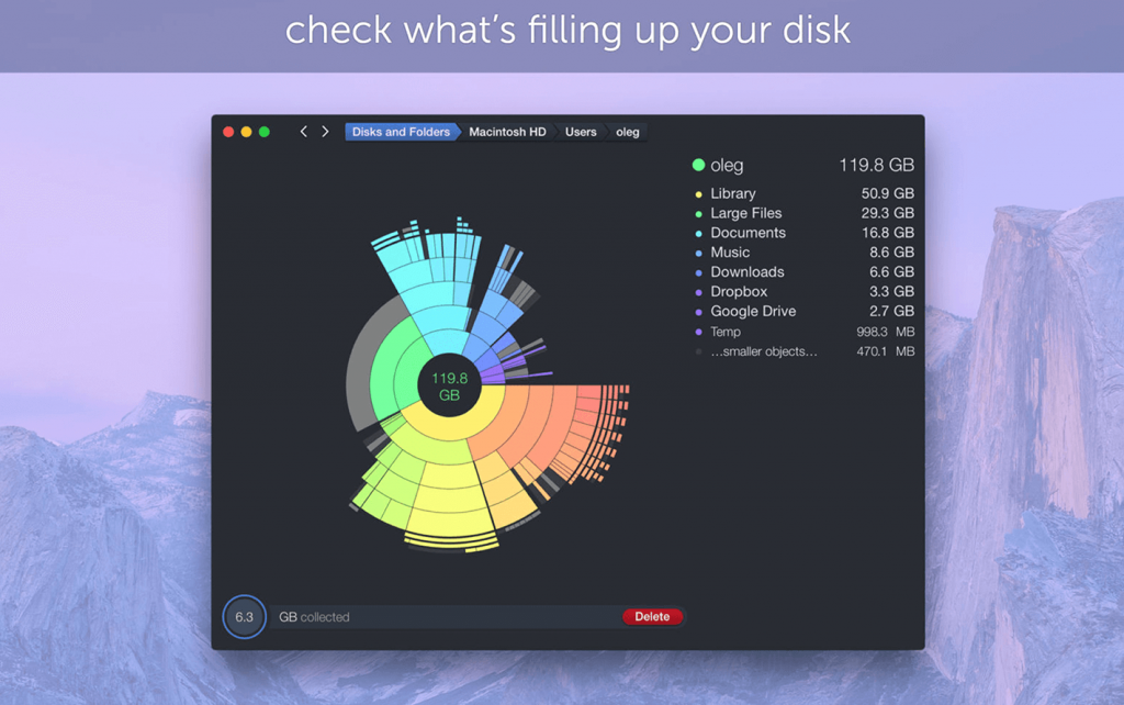DaisyDisk For Mac强大的磁盘空间扫描工具 V4.21.4