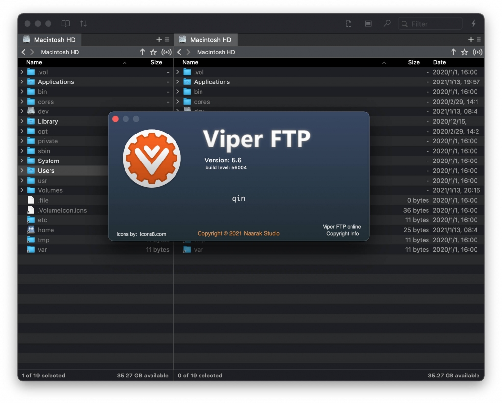 Viper FTP for Mac v5.6 方便的FTP客户端 破解版下载 -