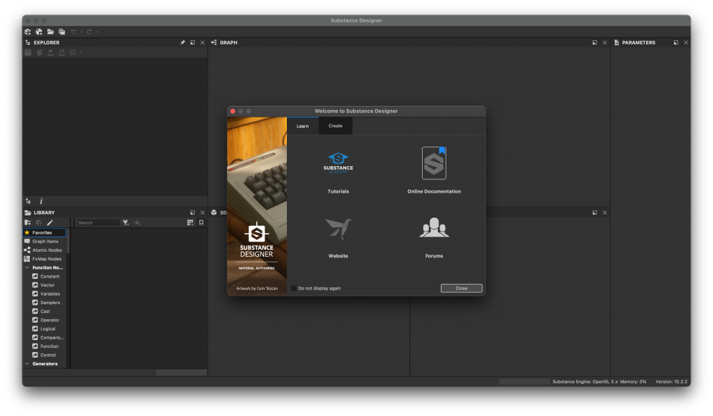 Allegorithmic Substance Designer For Mac三维贴图材质制作工具 V10.2.2 -