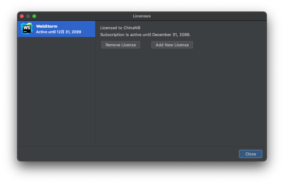 WebStorm for Mac v2020.3.2 Web前端开发工具 中文汉化破解版下载