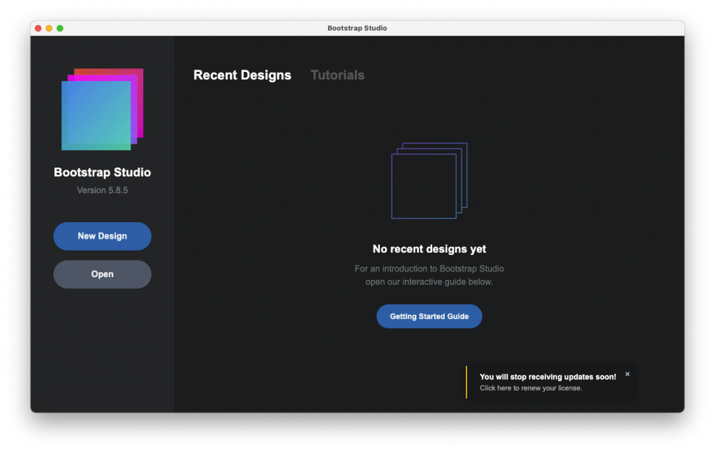 Bootstrap Studio For Mac一款基于Bootstrap的网页设计工具 V5.8.5