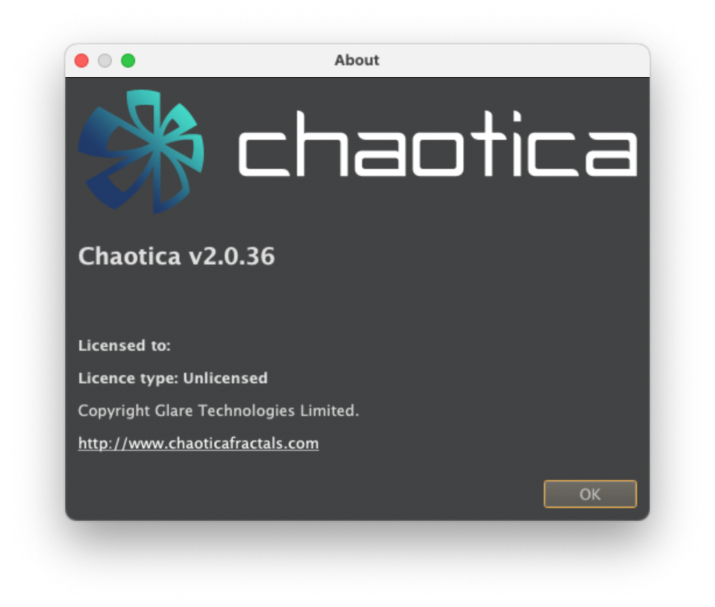 Chaotica for Mac v2.0.36 分形艺术软件 破解版下载 -