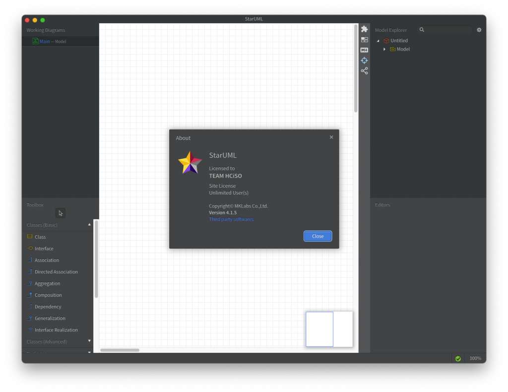 StarUML For Mac软件建模器工具 V4.1.5