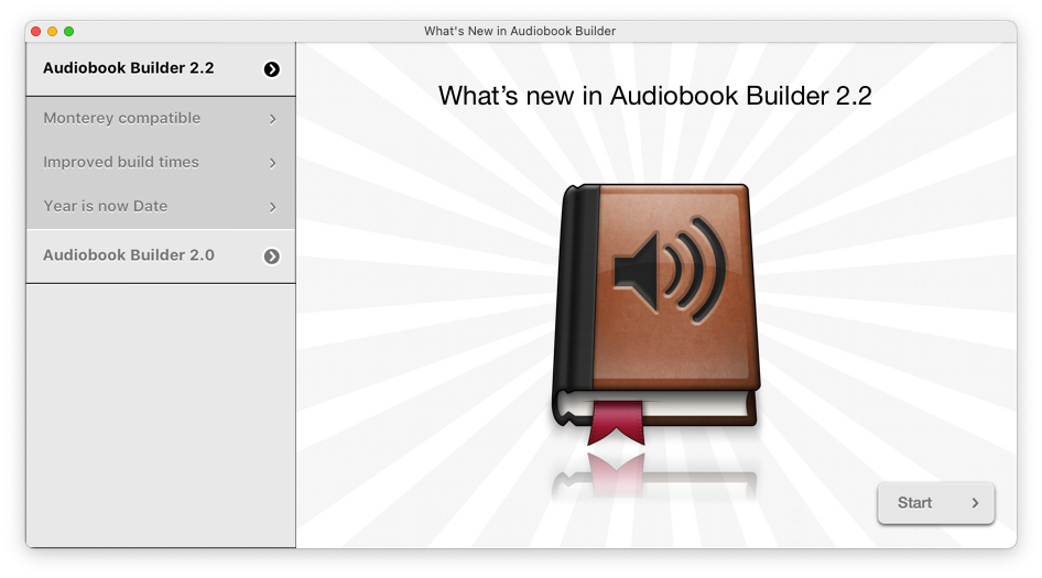 Audiobook Builder For Mac有声读物工具 V2.2.3.410