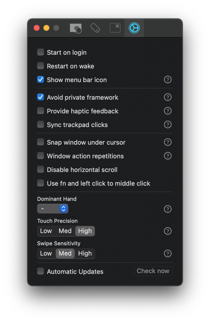 Multitouch For Mac扩展多点触控设备 V1.22.0 -
