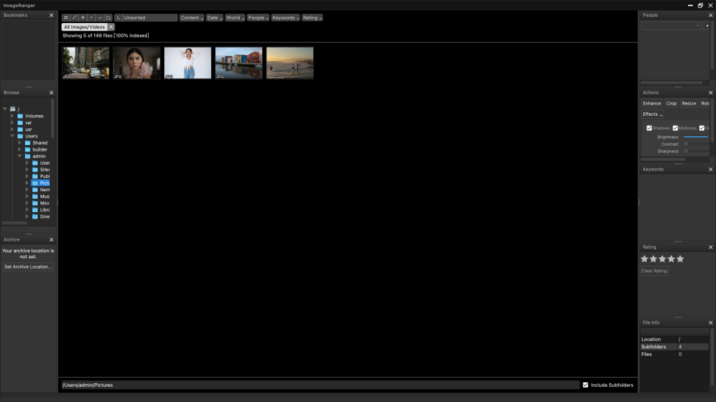 ImageRanger Pro For Mac照片管理工具 V1.8.6.1819