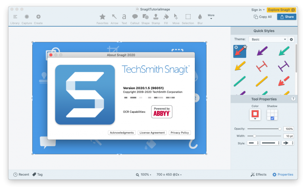 TechSmith Snagit 2020.1.5 for Mac 屏幕捕获 破解版下载 -