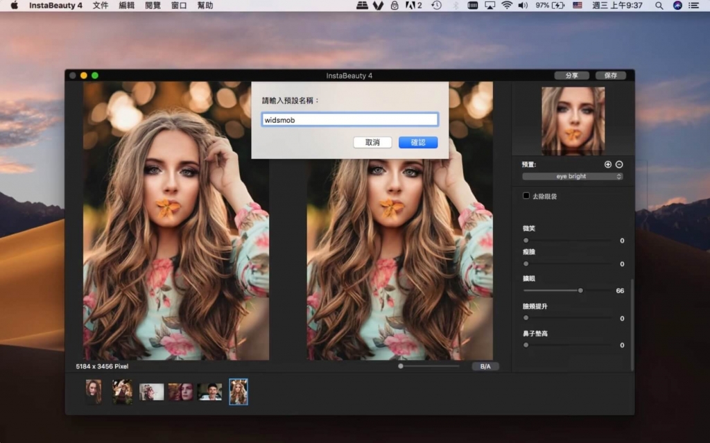 InstaBeauty Pro For Mac图像美化工具 V4.11