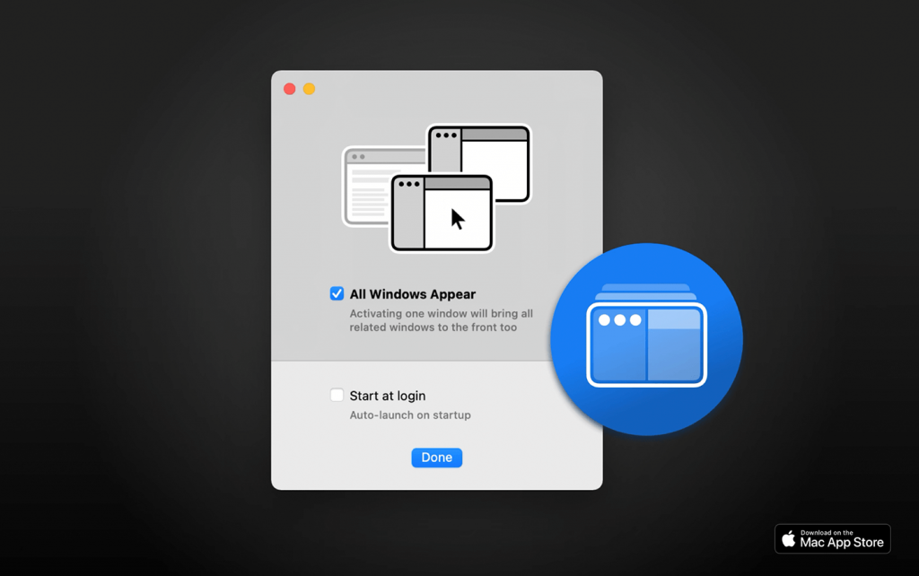 All Windows Appear For Mac窗口显示工具 V1.2.6