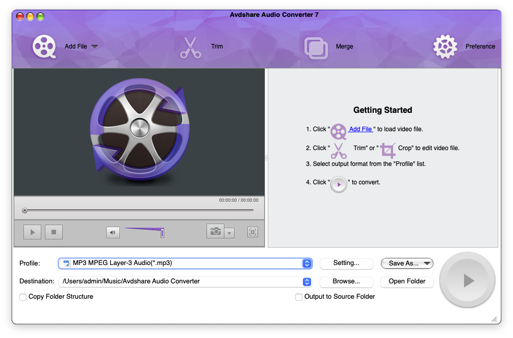 Avdshare Audio Converter For Mac性能超强的音频格式转换工具 V7.4.1.8086