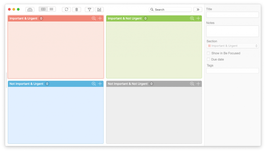 Focus Matrix For Mac智能任务管理器工具 V1.5.0