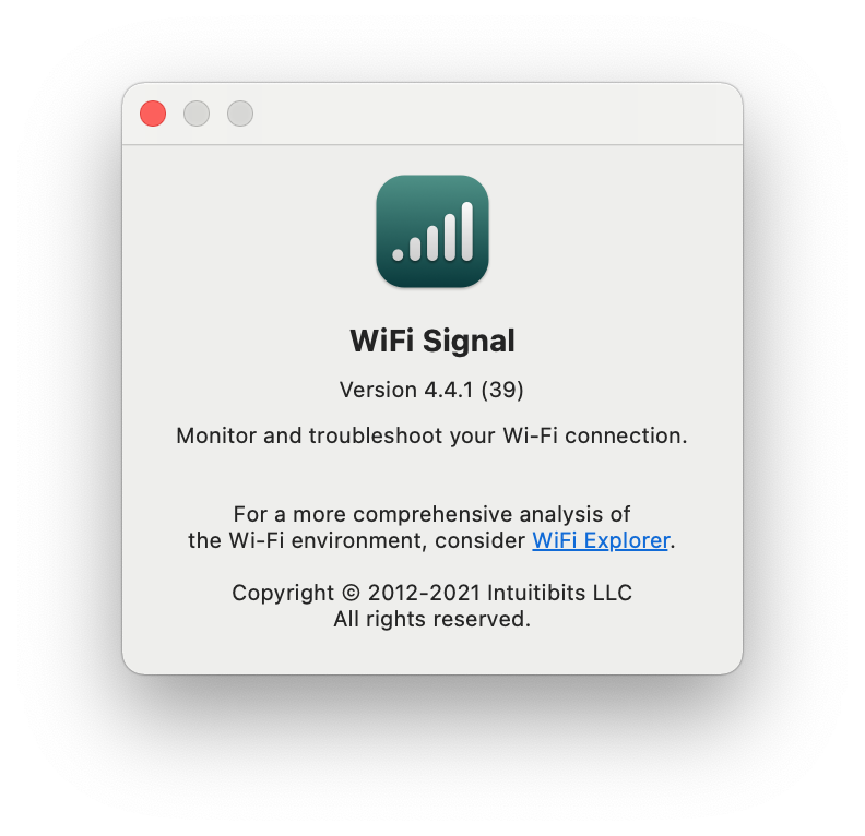 WiFi Signal for Mac v4.4.1 监控Wi-Fi连接信息 破解版下载 -