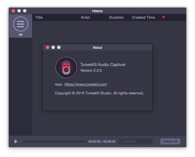 TunesKit Audio Capture for Mac v2.2.0 智能音频采集器 破解版下载 -