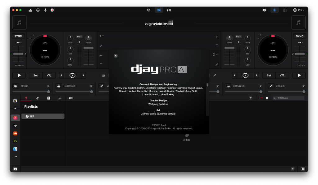 djay Pro AI for Mac v3.0.3 DJ打碟软件 -