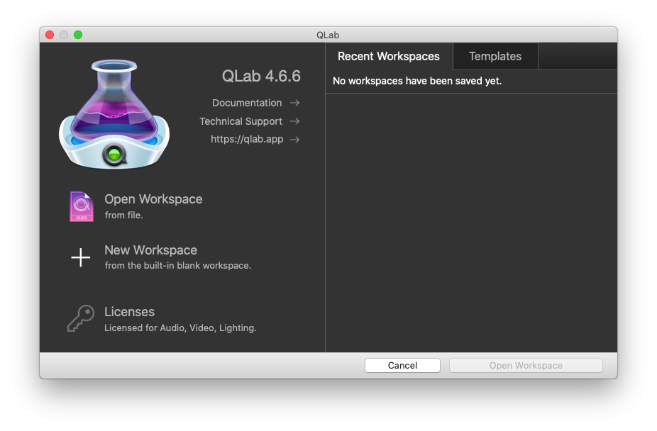 QLab Pro For Mac专业现场媒体编辑工具 V4.6.6 -