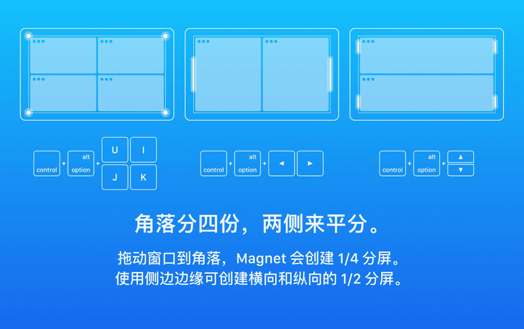 Magnet Pro For Mac窗口速调辅助工具 V2.9.0