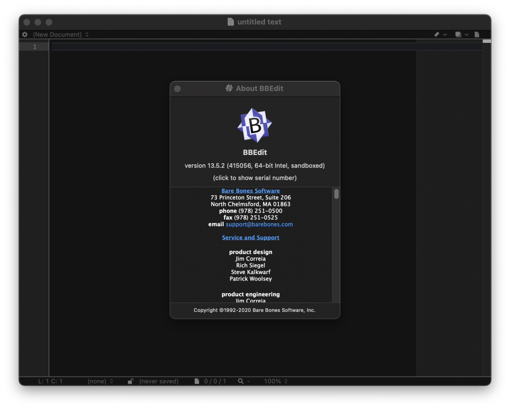 BBEdit For Mac代码编辑器 V13.5.2 -