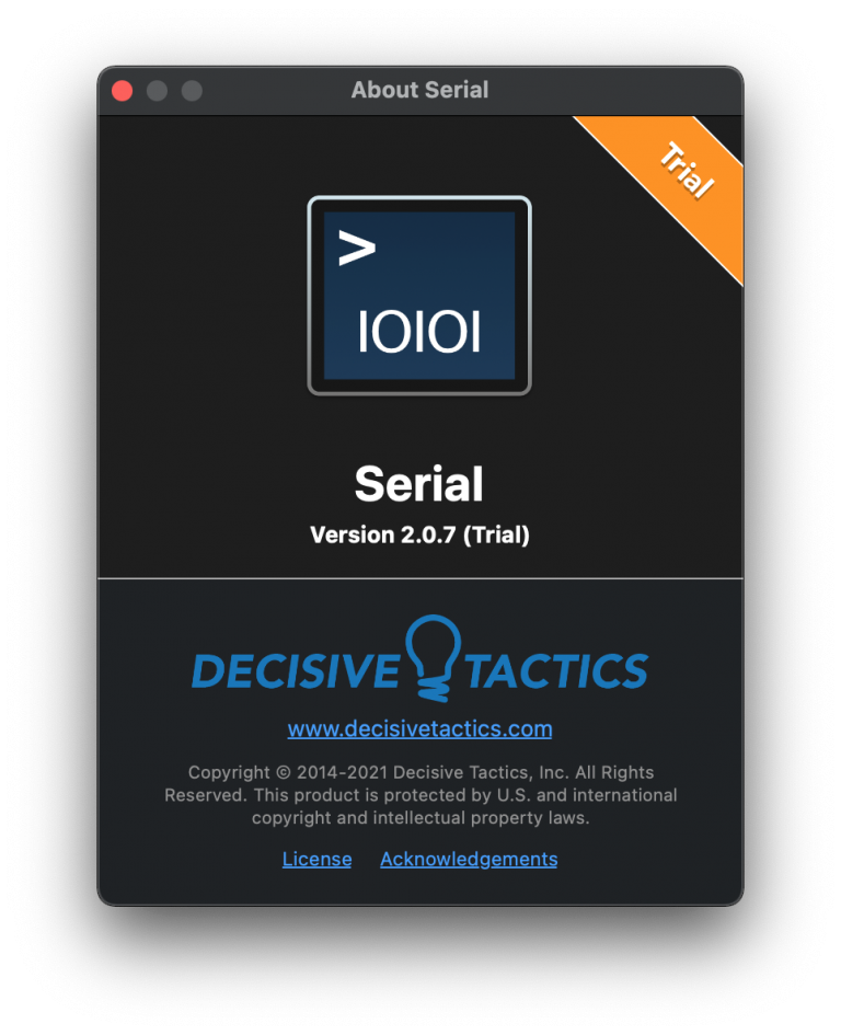 Serial For Mac优秀的终端模拟工具 V2.0.7 -