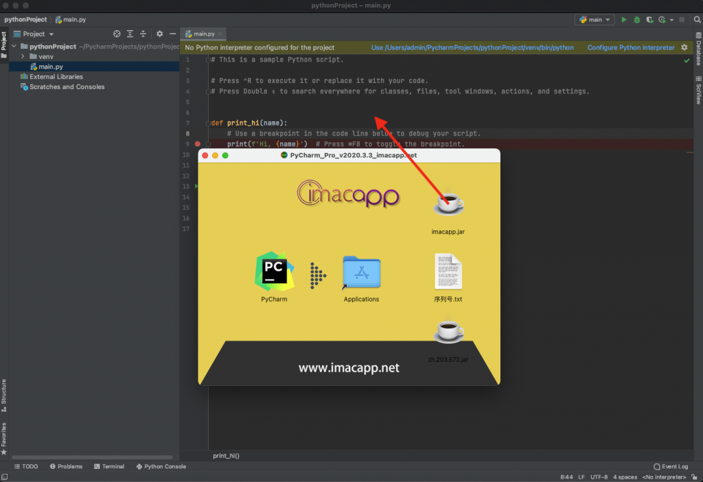 PyCharm Pro for Mac v2020.3.3 Python开发工具 中文汉化破解版下载