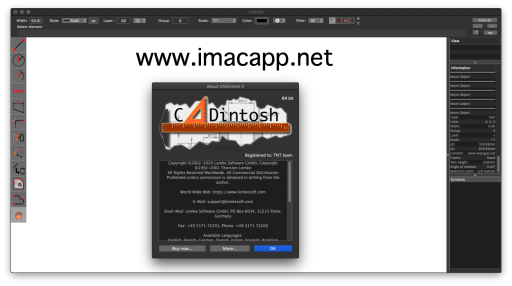 CADintosh X for Mac v8.6 破解版下载 高性能CAD软件 -