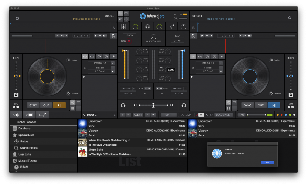 future.dj pro for Mac v1.8.1 专业DJ混音软件 破解版下载 -