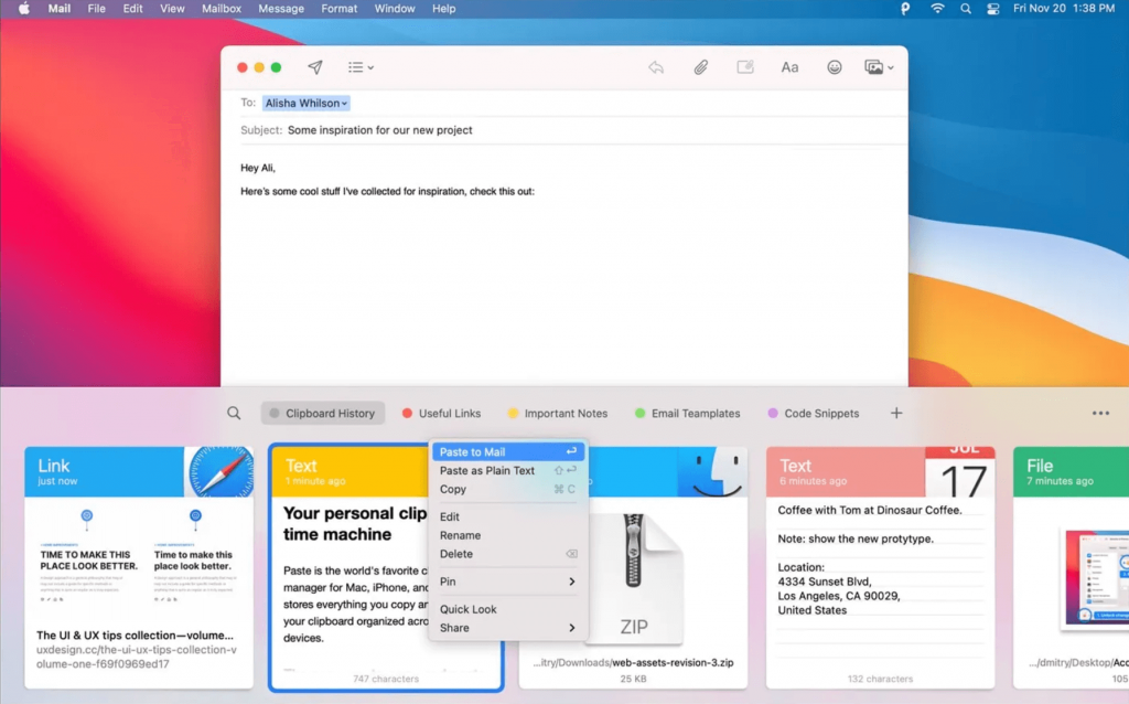Paste For Mac强大的剪切板记录工具 V3.0.11