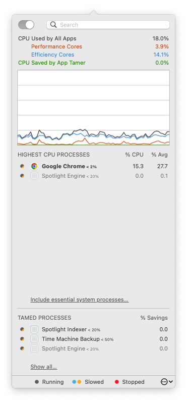App Tamer for Mac v2.7.3 监控CPU使用管理工具 破解版下载