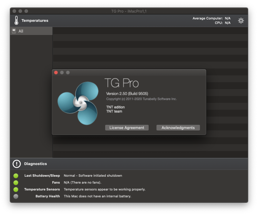TG Pro for Mac v2.50 控制风扇速度 监控温度 破解版下载 -