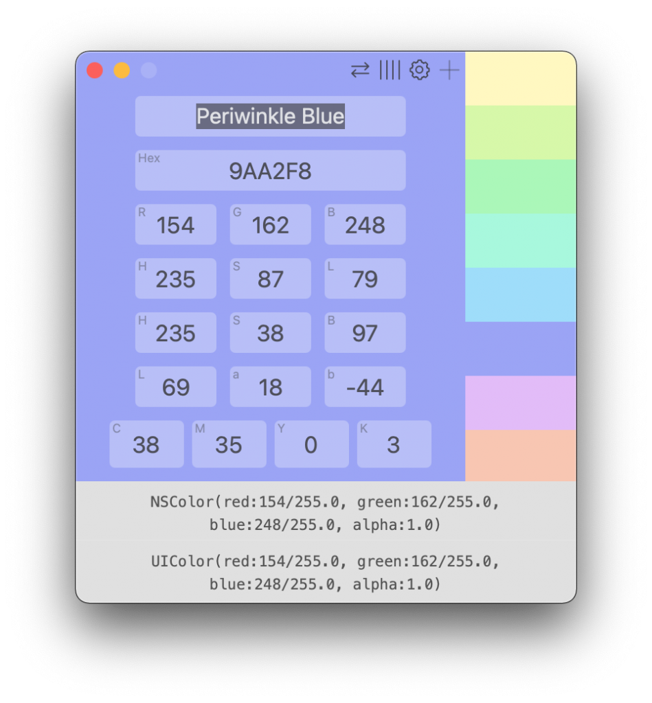ColorWell for Mac v7.2.2 拾色器 调色板 破解版下载 -