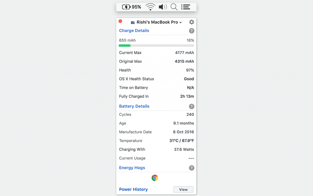 Battery Health 3 For Mac电池健康管理 V1.0.24 -