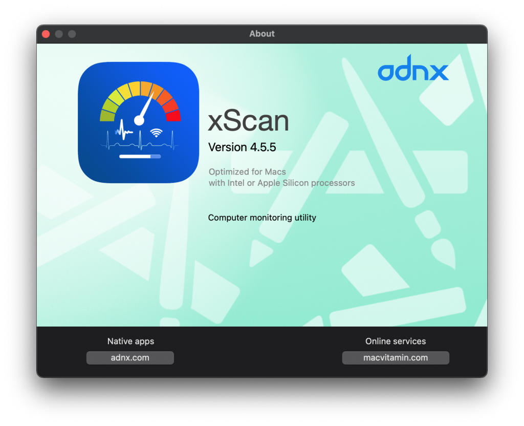 xScan for Mac v4.5.5 系统监控工具 破解版下载