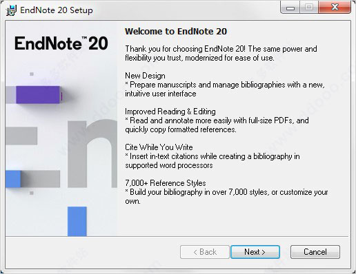 EndNote 20.2.1 破解版(附安装教程)-2 EndNote 20.2.1 破解版(附安装教程)-2