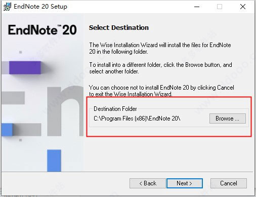 EndNote 20.2.1 破解版(附安装教程)-5 EndNote 20.2.1 破解版(附安装教程)-5