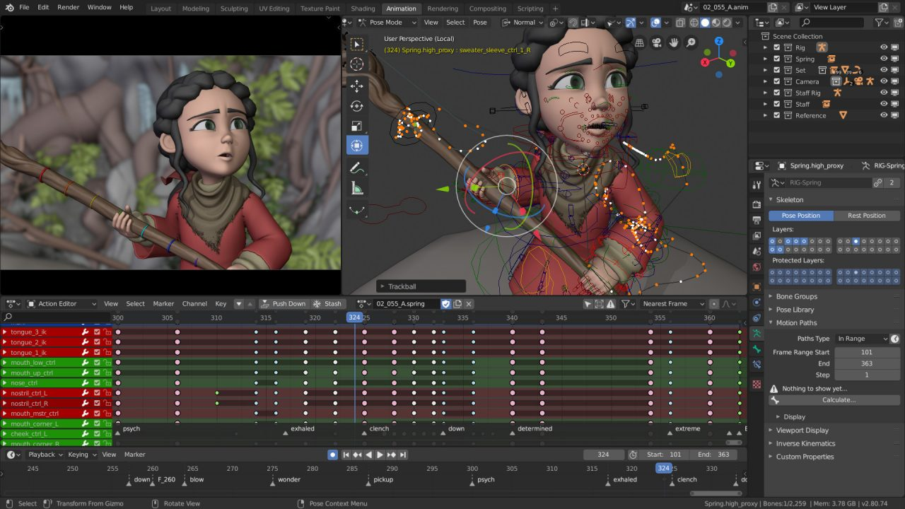 三维动画建模渲染软件Blender v3.4.1 简体中文版-5