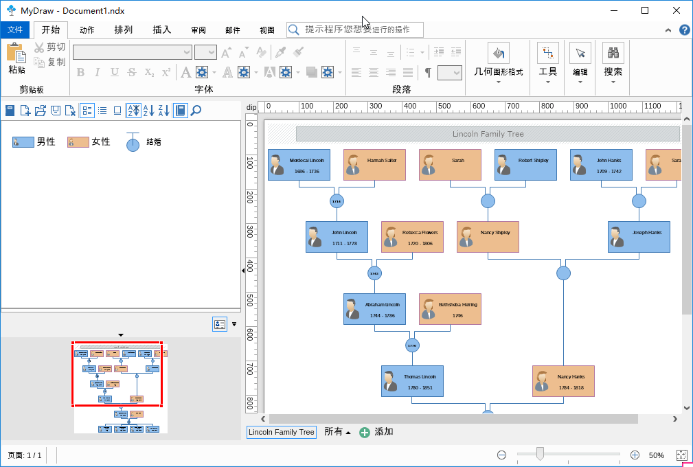 MyDraw for Windows 电脑思维导图软件中文绿色便携版-知识兔 MyDraw for Windows 电脑思维导图软件中文绿色便携版