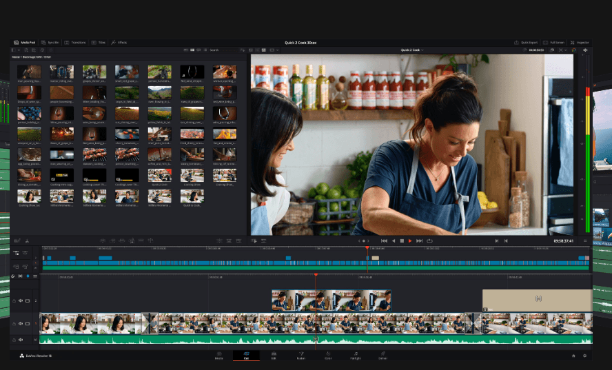 DaVinci Resolve Studio x64 达芬奇视频调色后期剪辑软件-知识兔 DaVinci Resolve Studio x64 达芬奇视频调色后期剪辑软件