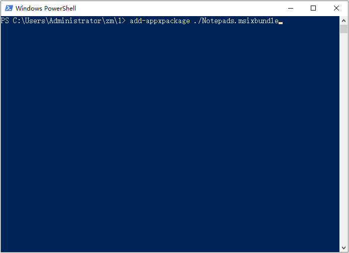 Windows10系统怎么使用Msixbundle后缀安装包文件?-知识兔 Windows10系统怎么使用Msixbundle后缀安装包文件?