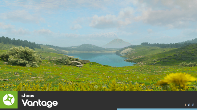 Chaos Vantage 1.8.5实时光线追踪软件英文破解版下载+破解补丁+安装教程-1
