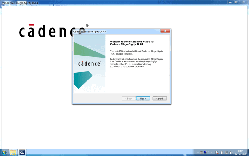 Cadence仿真利器,Cadence SI / PI Analysis – Sigrity安装及破解教程-1