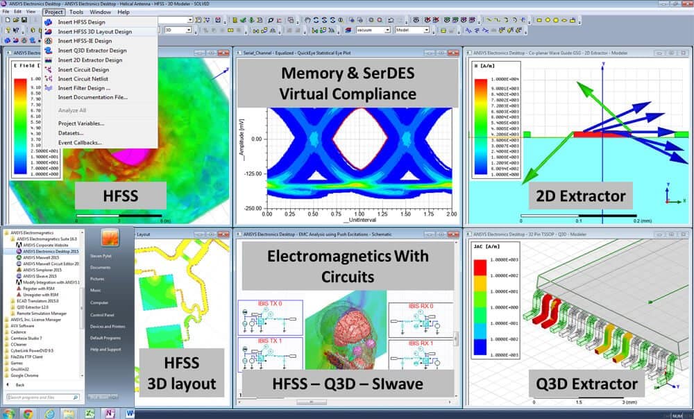 ANSYS Electromagnetics Suite 19 R2 有限元电磁场仿真分析软件下载-1