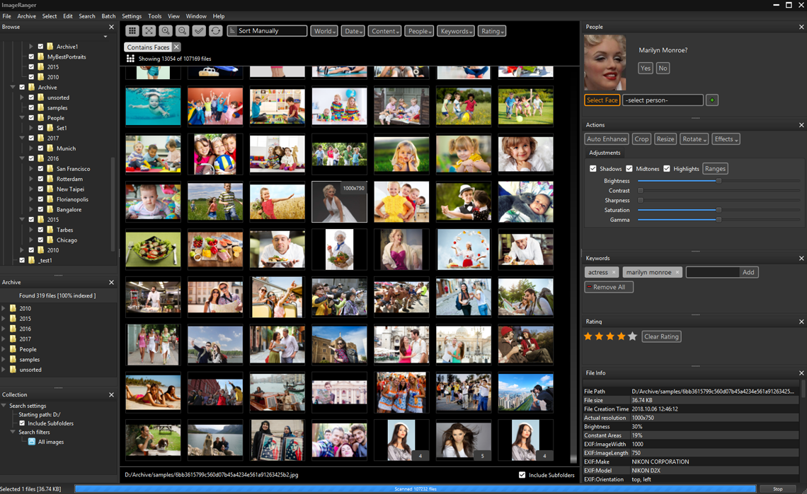 ImageRanger Pro 1.9.4.1875 图片管理软件 ImageRanger Pro 1.9.4.1875 图片管理软件