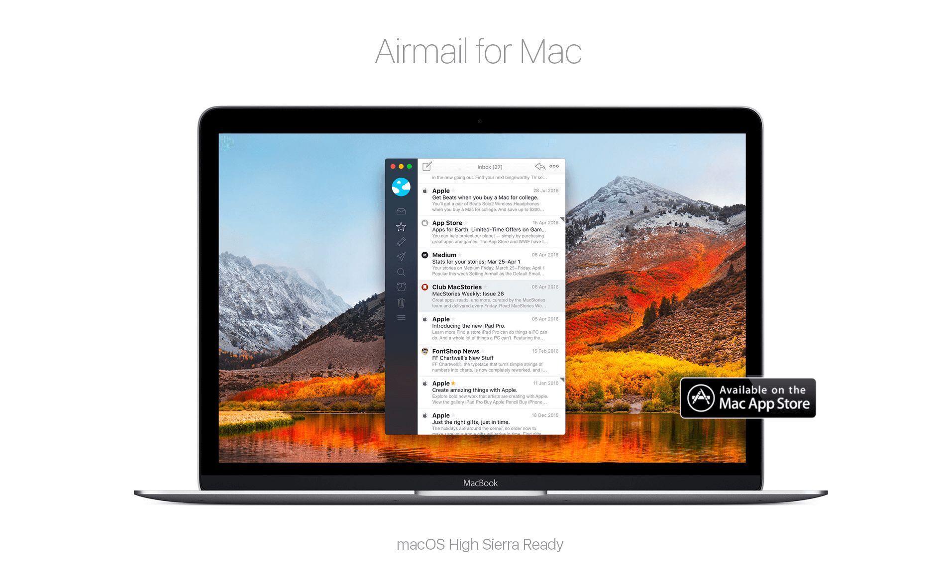 Airmail 5.6.5 功能强大的邮件客户端 Airmail 5.6.5 功能强大的邮件客户端