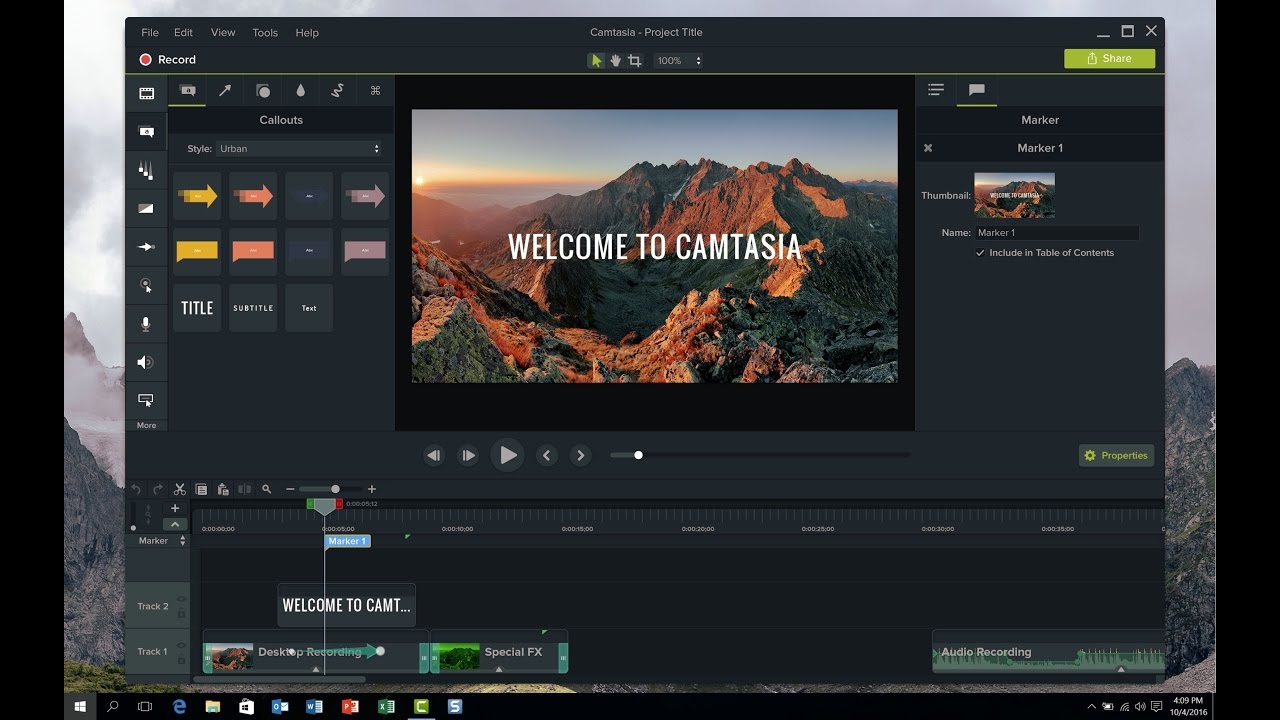 Camtasia 2023.2.0 视频录制剪辑软件 Camtasia 2023.2.0 视频录制剪辑软件