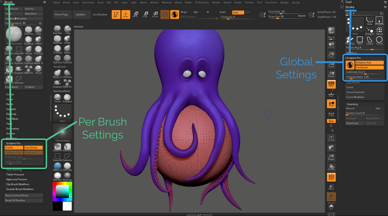 Zbrush 2023.2 数字雕刻和绘画软件 Zbrush 2023.2 数字雕刻和绘画软件