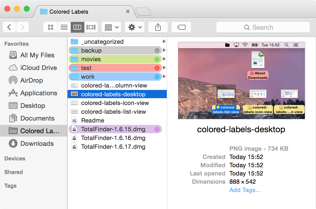TotalFinder 1.15.1 更多功能的Finder
