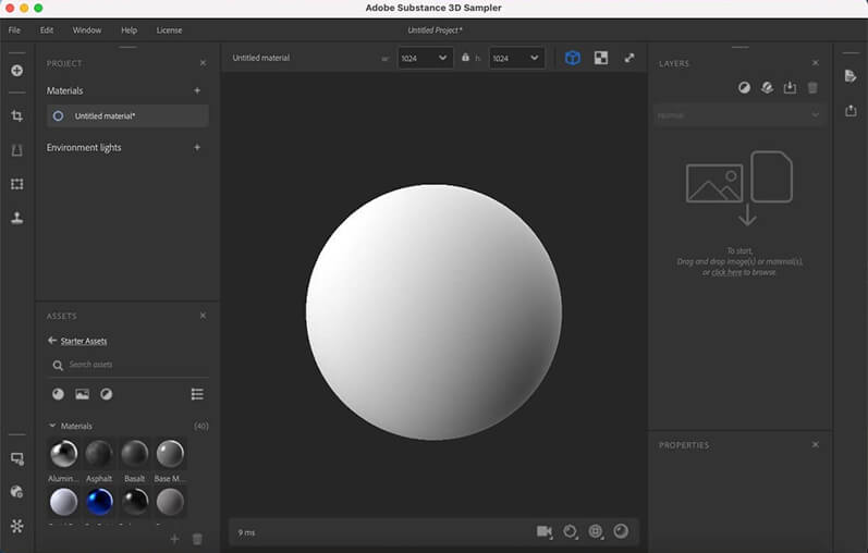 Adobe Substance 3D Sampler 4.0.2 将图片转换为 3D 素材 Adobe Substance 3D Sampler 4.0.2 将图片转换为 3D 素材