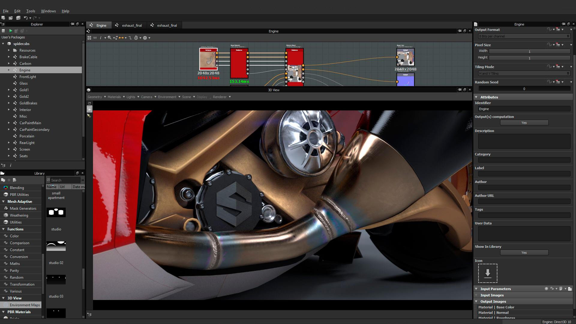Adobe Substance 3D Designer 12.4.0 3D材质纹理制作软件 Adobe Substance 3D Designer 12.4.0 3D材质纹理制作软件