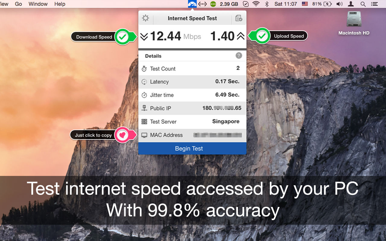 InternetSpeedTest 3.8 网络速度测试软件 InternetSpeedTest 3.8 网络速度测试软件